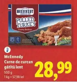 Lidl McEnnedy Pulled Turkey Ofertă