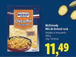 Lidl McEnnedy Mix de brânză rasă Ofertă