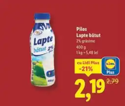 Lidl Pilos Lapte bătut Ofertă