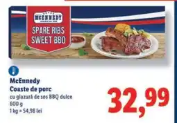 Lidl McEnnedy Coaste de porc Ofertă