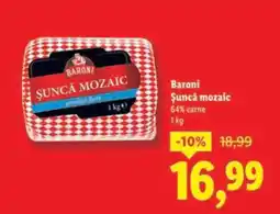 Lidl Baroni Șuncă Mozaic Ofertă