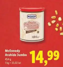 Lidl MCENNEDY Arahide Jumbo Ofertă