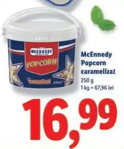 Lidl MCENNEDY Popcorn caramelizat Ofertă