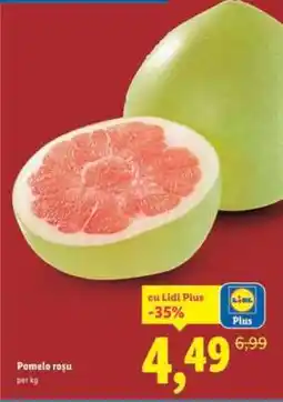 Lidl Pomelo roșu Ofertă