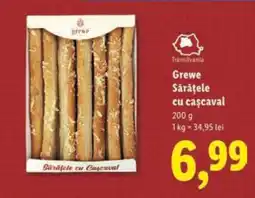 Lidl Grewe Sărățele cu cașcaval Ofertă