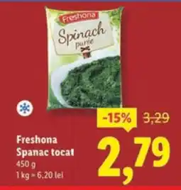 Lidl Freshona Spanac tocat Ofertă