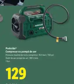 Lidl Parkside Compresor cu pompă de aer Ofertă