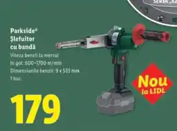 Lidl Parkside Șlefuitor cu bandă Ofertă