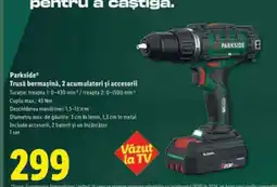 Lidl Parkside Trusă bormașină Ofertă