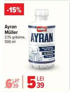 Carrefour Ayran Müller Ofertă