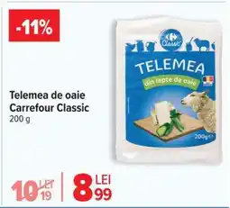 Carrefour Telemea de oaie Carrefour Classic Ofertă