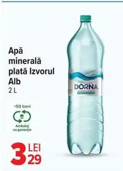 Carrefour Apă minerală plată Izvorul Alb Ofertă