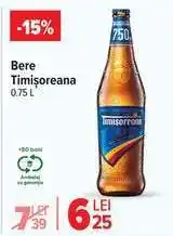 Carrefour Bere Timisoreana Ofertă