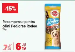 Carrefour Recompense pentru câini Pedigree Rodeo Ofertă