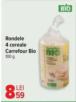 Carrefour Rondele 4 cereale Carrefour Bio Ofertă