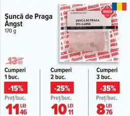Carrefour Șuncă de Praga, Angst Ofertă