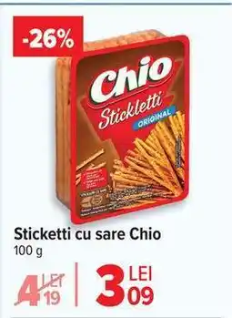 Carrefour Sticketti cu sare Chio Ofertă