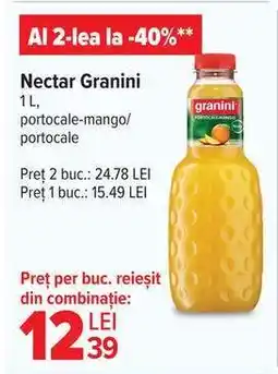 Carrefour Nectar Granini Ofertă