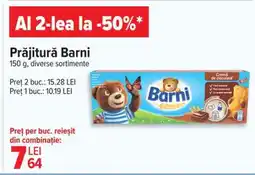Carrefour Prăjitură Barni Ofertă