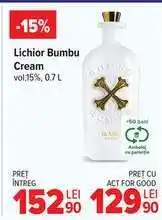 Carrefour Lichior Bumbu Cream Ofertă