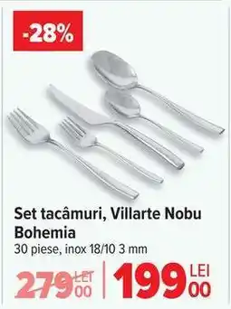 Carrefour Set tacâmuri, Villarte Nobu Bohemia Ofertă