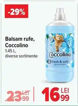 Carrefour Balsam rufe Coccolino Ofertă