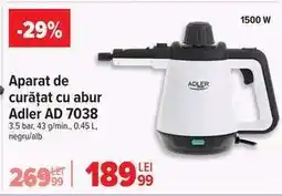 Carrefour Aparat de curățat cu abur Adler AD 7038 Ofertă