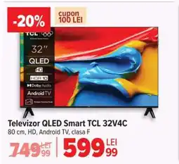Carrefour Televizor QLED Smart TCL 32V4C Ofertă