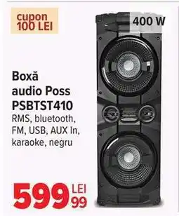 Carrefour Boxă audio Poss PSBTST410 Ofertă