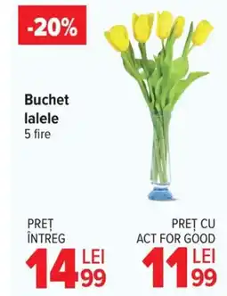 Carrefour Market Buchet lalele Ofertă