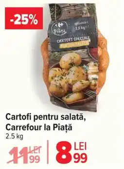 Carrefour Market Cartofi pentru salată, Carrefour la Piaţă Ofertă