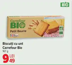 Carrefour Market Biscuiți cu unt Carrefour Bio Ofertă