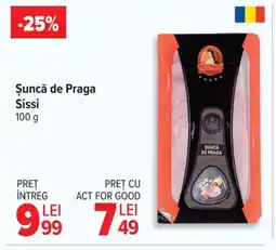 Carrefour Market Şuncă de Praga Sissi Ofertă