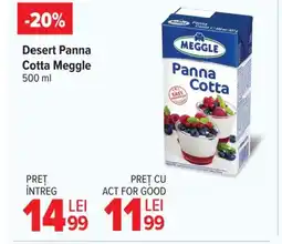 Carrefour Market Desert Panna Cotta Meggle Ofertă