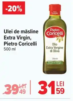 Carrefour Market Ulei de măsline Extra Virgin, Pietro Coricelli Ofertă