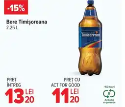 Carrefour Market Bere Timişoreana Ofertă