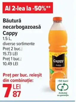 Carrefour Market Băutură necarbogazoasă Cappy Ofertă