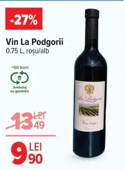 Carrefour Market Vin La Podgorii Ofertă