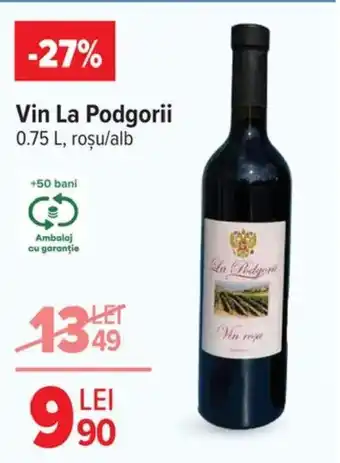 Carrefour Market Vin La Podgorii Ofertă