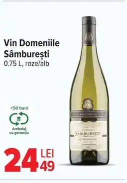 Carrefour Market Vin Domeniile Sâmbureşti Ofertă