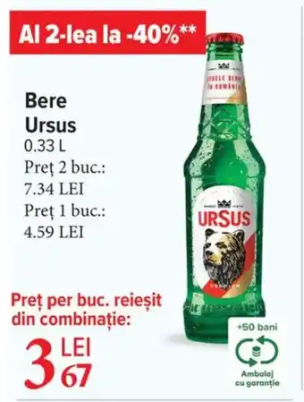 Carrefour Market Bere Ursus Ofertă
