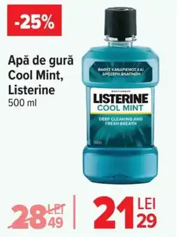 Carrefour Market Apă de gură Cool Mint, Listerine Ofertă