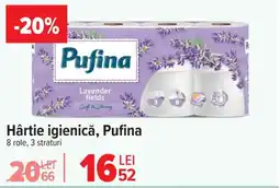 Carrefour Market Hârtie igienică, Pufina Ofertă