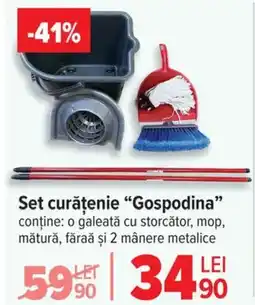Carrefour Market Set curăţenie "Gospodina" Ofertă