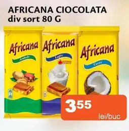 Unicarm Africana ciocolata Ofertă
