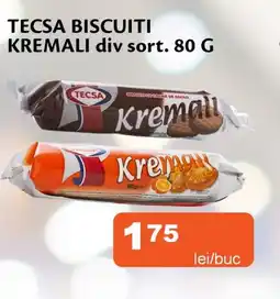 Unicarm Tecsa biscuiti Kremali Ofertă