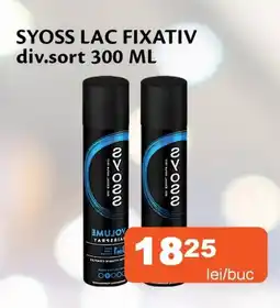 Unicarm Syoss Lac fixativ Ofertă