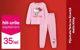 Pepco Pijamale fete cu licenţă Hello Kitty Ofertă