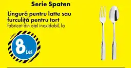 TEDI Serie Spaten Lingură pentru latte sau furculiță pentru tort Ofertă