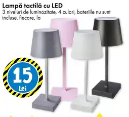 TEDI Lampă tactilă cu LED Ofertă